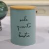 Barattoli Douglas Sale Zucchero e Caffè Colorati e Tappo In Bamboo
