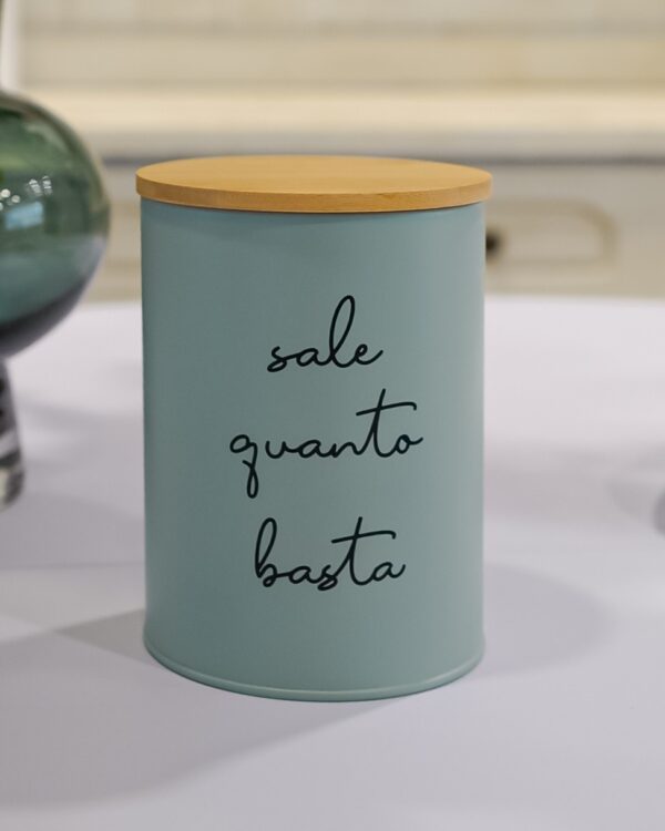 Barattoli Douglas Sale Zucchero e Caffè Colorati e Tappo In Bamboo
