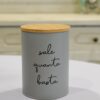 Barattoli Douglas Sale Zucchero e Caffè Colorati e Tappo In Bamboo