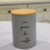 Barattoli Douglas Sale Zucchero e Caffè Colorati e Tappo In Bamboo