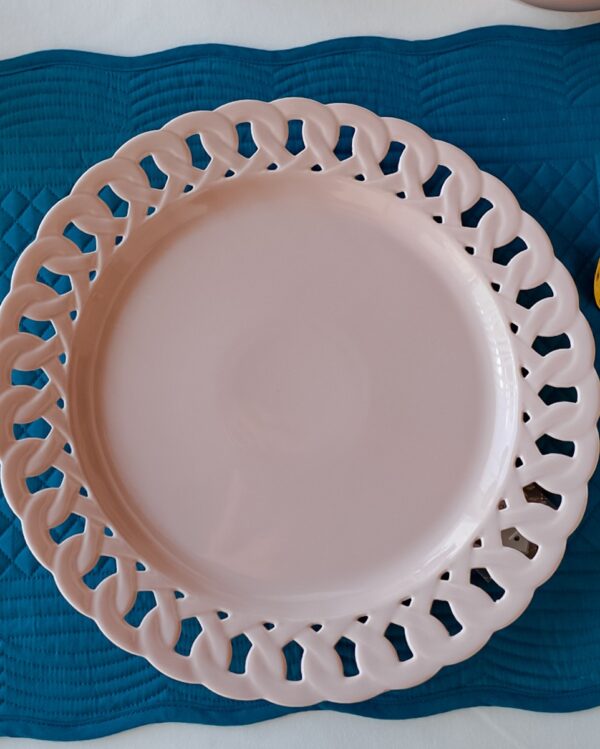 Piatto Da Portata Mise En Place Preziosa Luxury Home Rosa o Bianco