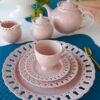 Piatto Da Portata Mise En Place Preziosa Luxury Home Rosa o Bianco