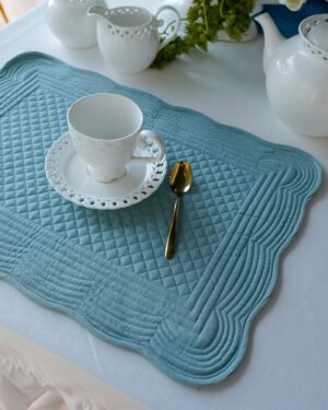 Set 2 Tovagliette Colazione Zanzibar In Tessuto Trapuntata Boutisse Preziosa Home