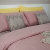 Completo Copripiumino Petra Con Federe Effetto Stropicciato Stone Washed