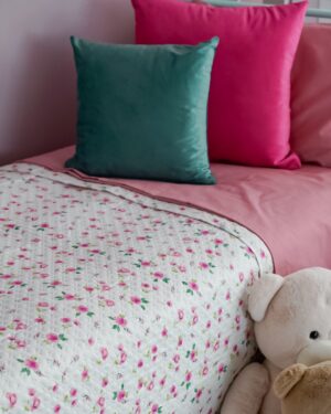 Trapuntino Melodie Flower Fancy Home 3 Colori Singolo o Matrimoniale