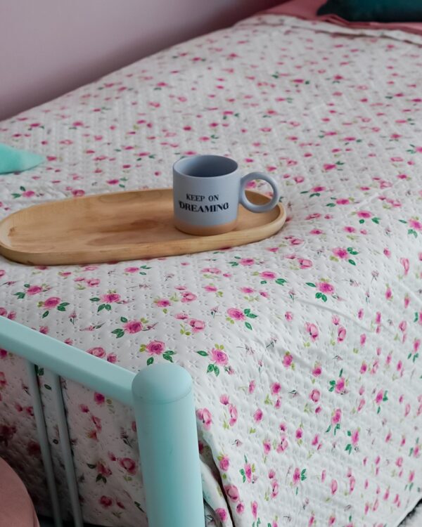 Trapuntino Melodie Flower Fancy Home 3 Colori Singolo o Matrimoniale