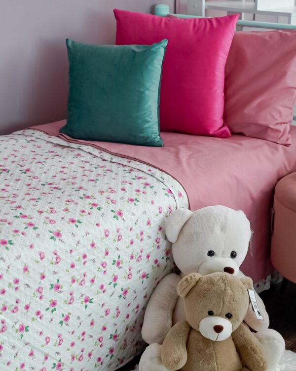 Trapuntino Melodie Flower Fancy Home 3 Colori Singolo o Matrimoniale
