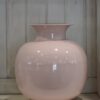 Vaso in Metallo Mercury In Due Dimensioni e 3 Colori Bianco Rosa Beige