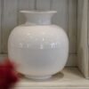 Vaso in Metallo Mercury In Due Dimensioni e 3 Colori Bianco Rosa Beige