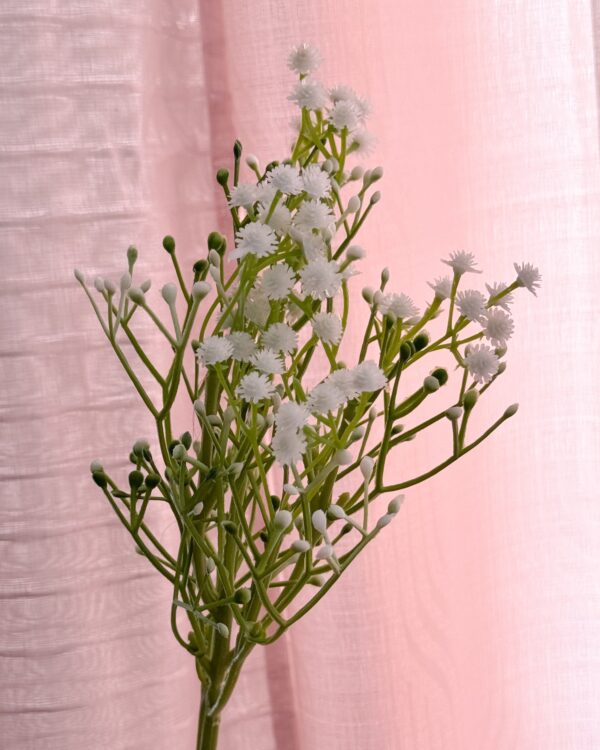 Set Fiori Di Campo Bianco In Plastica