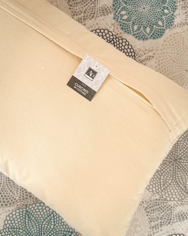 Cuscino Arredo Eliot In Cotone Grezzo AD