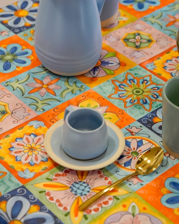 Set 6 Tazzine da Caffè Natural In Ceramica Mercury