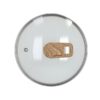 Coperchio Trasparente Con Foro 16 Cm 20 Cm 24 Cm 28 Cm Orange Vetro Trasparente Traditional Stone Tognana