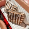 Borsa Frigo A Righe In Canvas 20 Litri