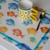 Tovaglietta Colazione Nettuno In Vinile Lavabile con Un Panno