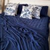 Completo Lenzuola Petra Stone Washed Biancaluna