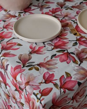 Tovaglia Magnolia In Cotone da 6 e 12 Posti