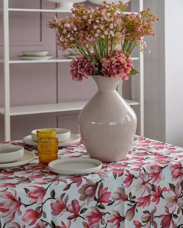 Tovaglia Magnolia In Cotone da 6 e 12 Posti
