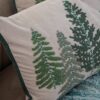 Cuscino Arredo Rettangolare Alberi in Velvet 35x60 Cm