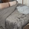 Trapunta Piumone Giorgia Velvet Con Interno in Pelliccia