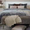 Trapunta Piumone Giorgia Velvet Con Interno in Pelliccia